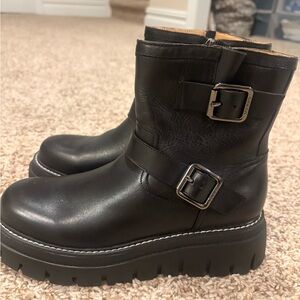 J Slides Texas Moto Boots size 7.5 NEW